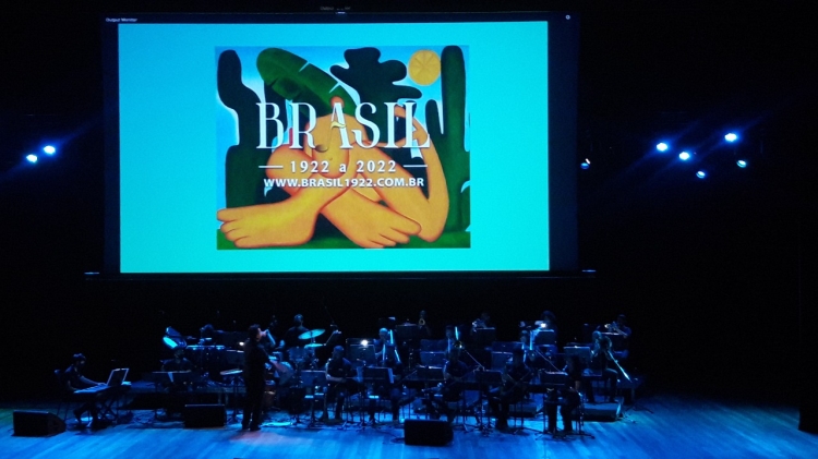 A São Paulo Big Band irá se apresentar no Teatro Municipal Paulo Moura