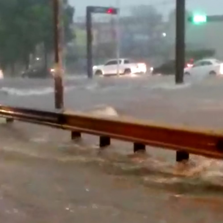 Fortes Chuvas em Rio Preto nesta terça-feira(18)