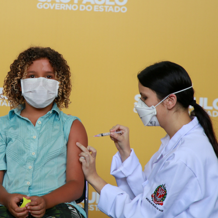 São Paulo foi o primeiro estado do Brasil a iniciar a vacinação infantil contra o coronavírus, no último dia 14