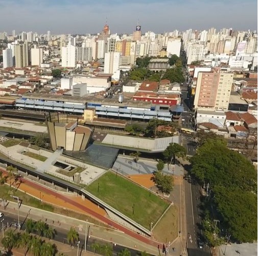 Vista do centro de Rio Preto