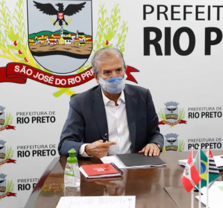 O prefeito de Rio Preto, Edinho Araújo 