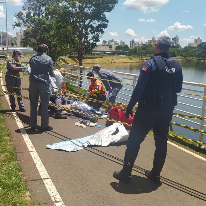 Corpo do homem esfaqueado foi encontrado pela GCM na represa de Rio Preto