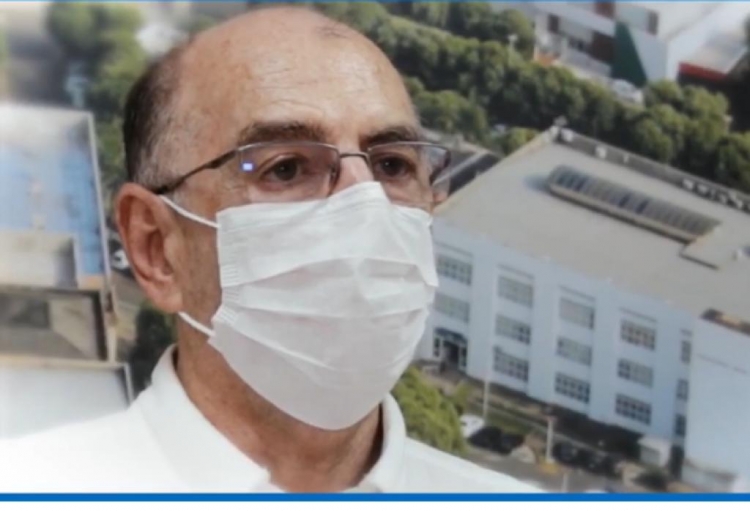 Médico Jorge Fares, diretor-executivo da Funfarme está internado na UTI do HB, com Covid-19