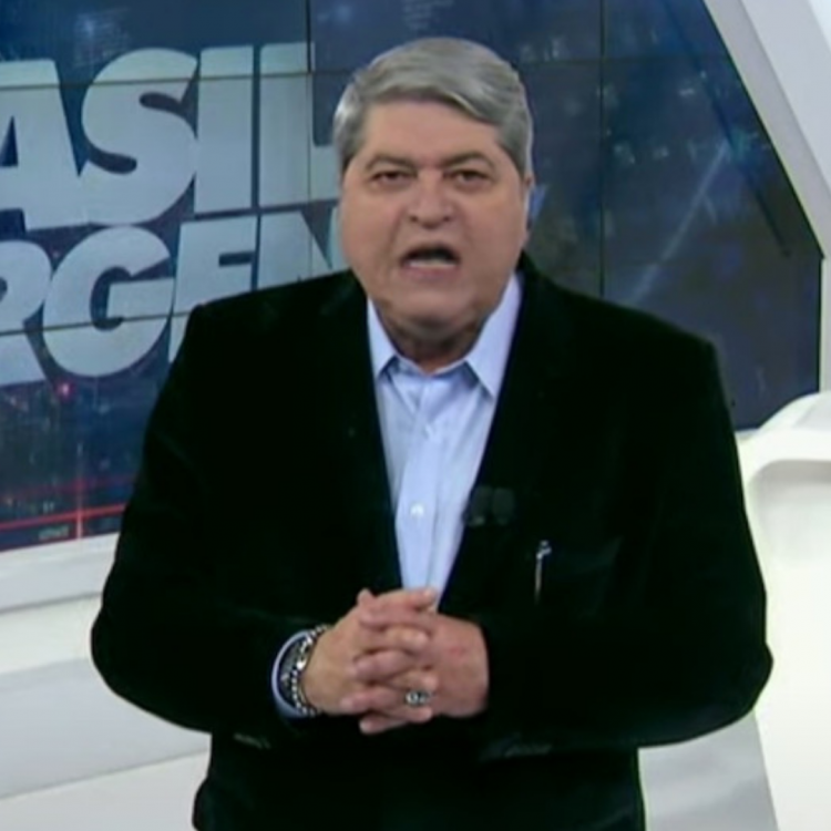 Pré-candidato ao Senado pelo PSC, o apresentador de TV José Luiz Datena
