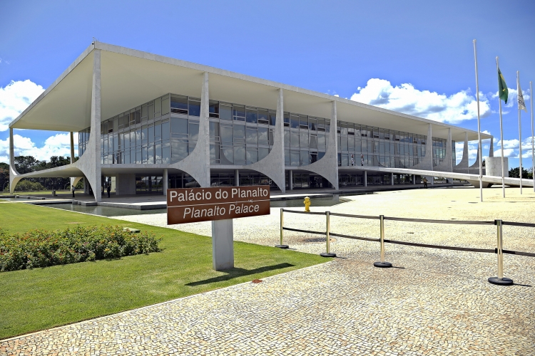 Fachado do Palácio do Planalto
