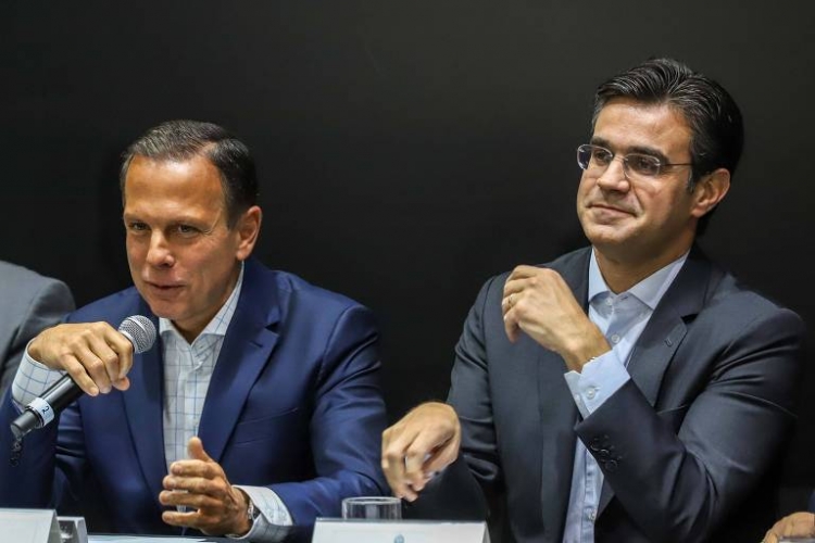 Governador de São Paulo João Dória e o Vice Rodrigo Garcia