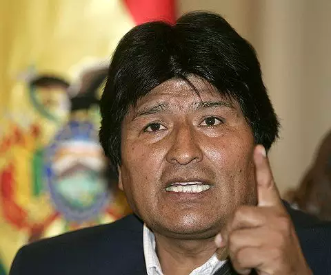 O agora ex-presidente da Bolívia Evo Morales 