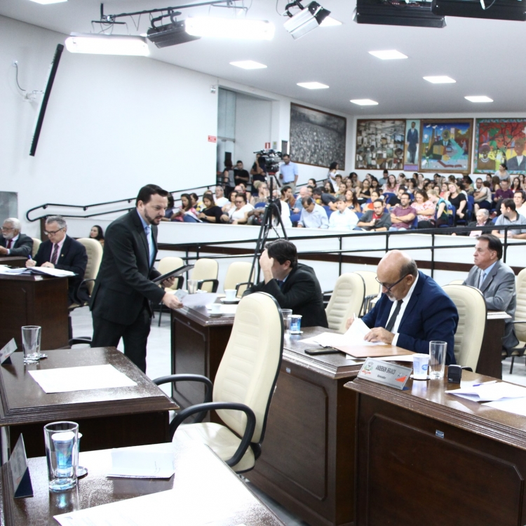 Plenário da Câmara Municipal de Rio Preto