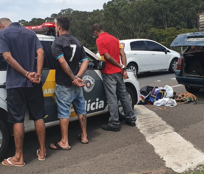 PRE prende homens que assaltaram joalheria em Araçatuba